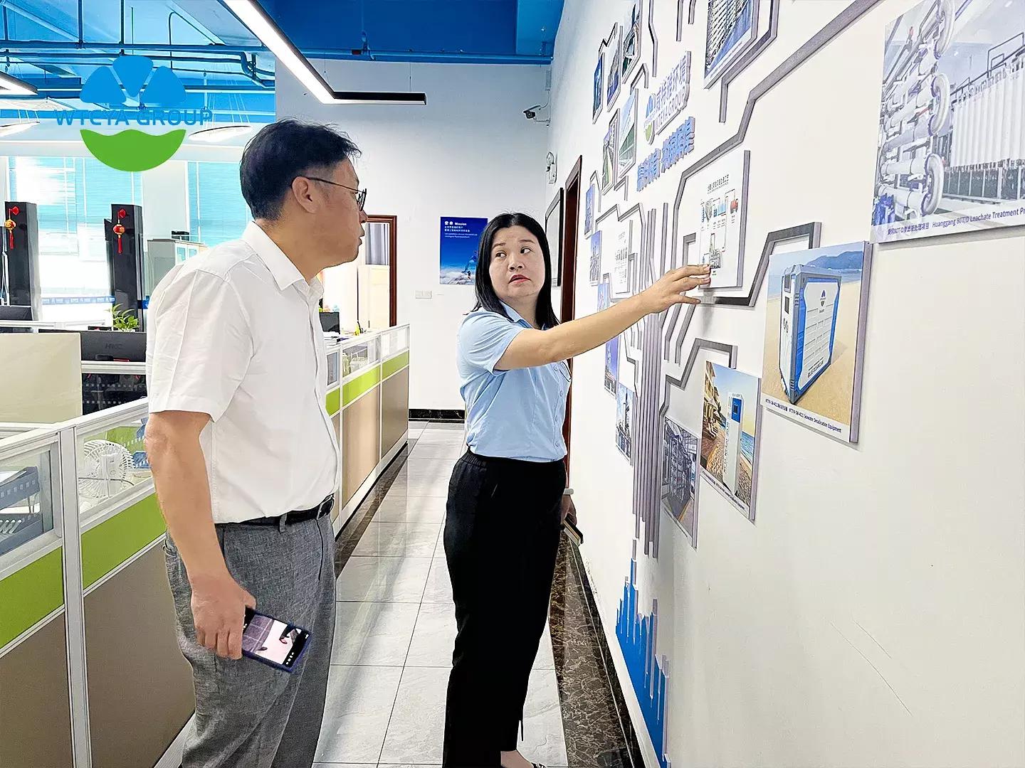 Korean client visits WTEYA 2